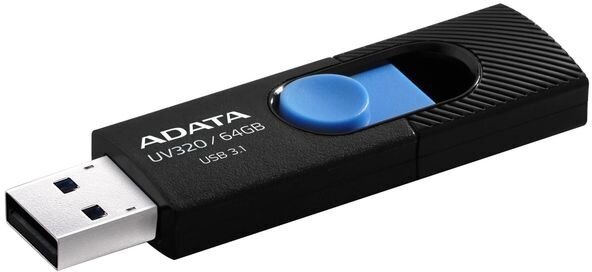 Adata AUV320-64G-RBKBL kaina ir informacija | USB laikmenos | pigu.lt