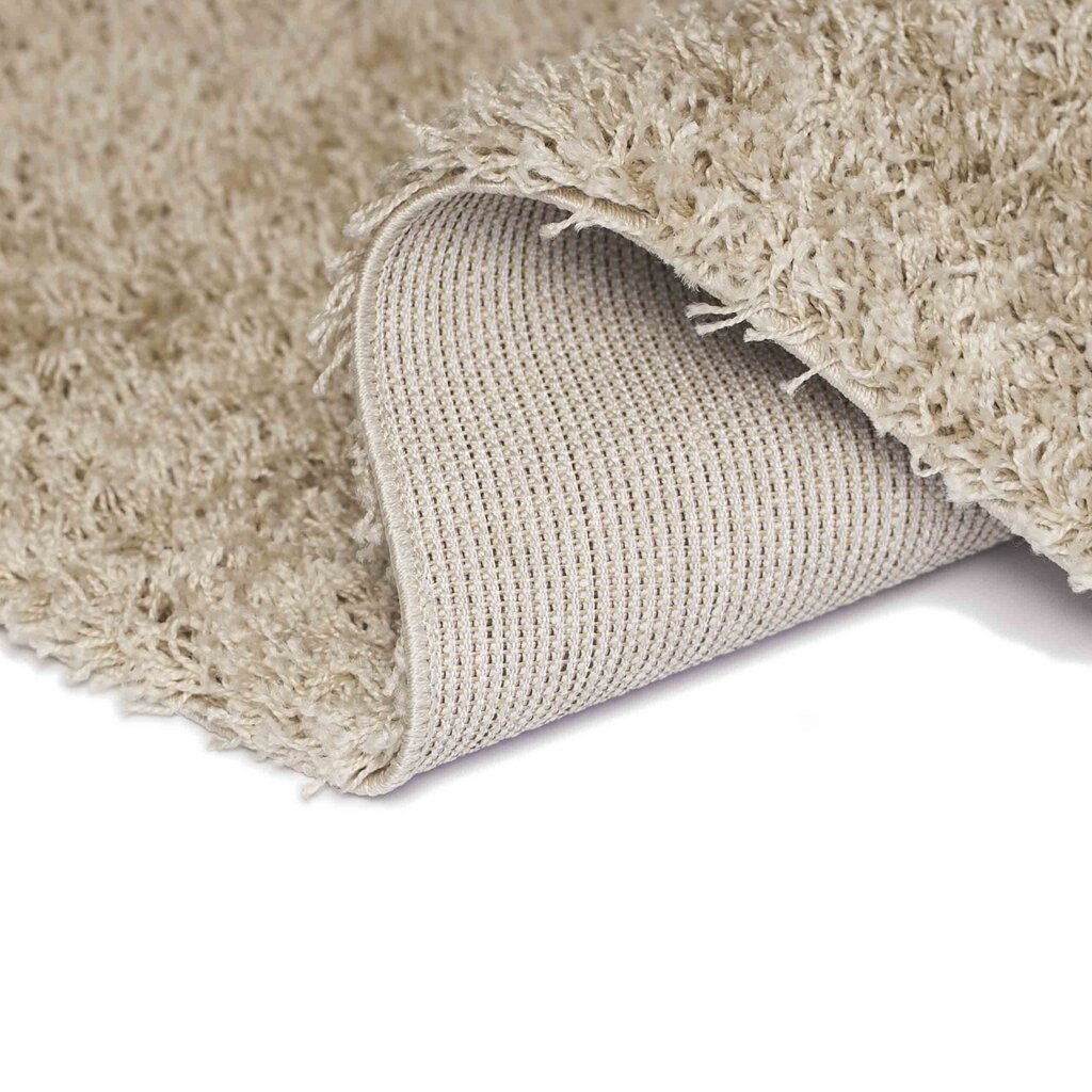 Kilimas Shaggy Light Greige, 80x150 cm kaina ir informacija | Kilimai | pigu.lt