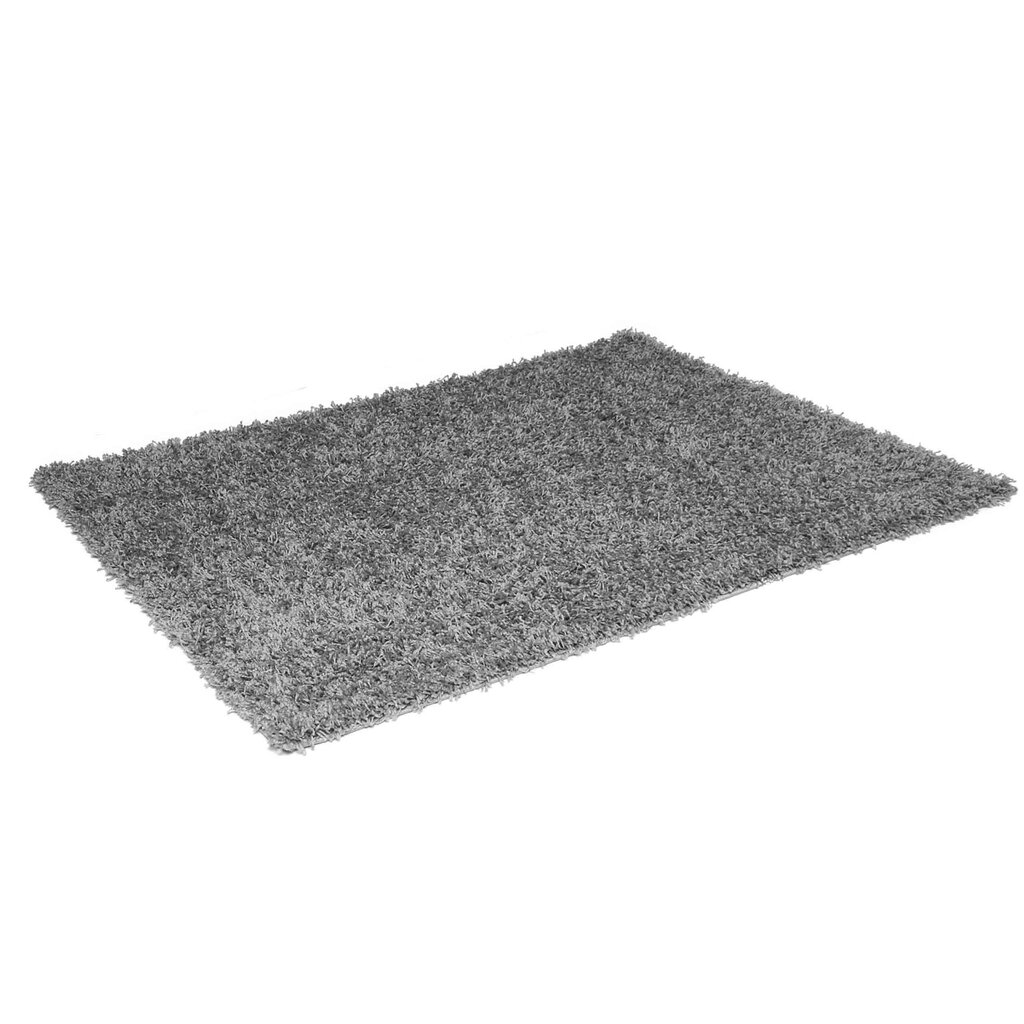 Kilimas Shaggy Light Grey, 80x150 cm цена и информация | Kilimai | pigu.lt