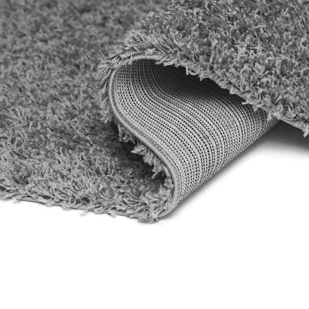 Kilimas Shaggy Light Grey, 100x200 cm kaina ir informacija | Kilimai | pigu.lt