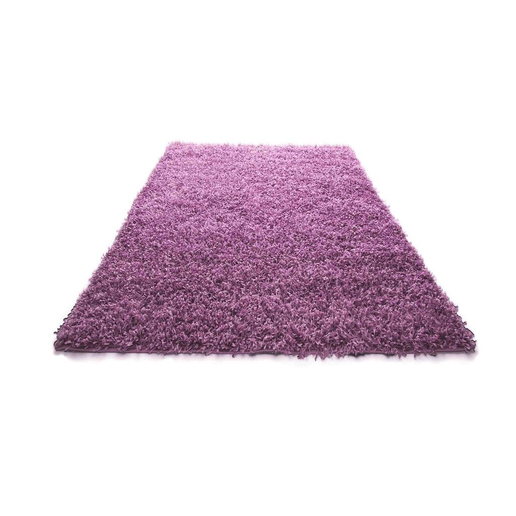 Kilimas Shaggy Light Lavender, 160x220 cm цена и информация | Kilimai | pigu.lt