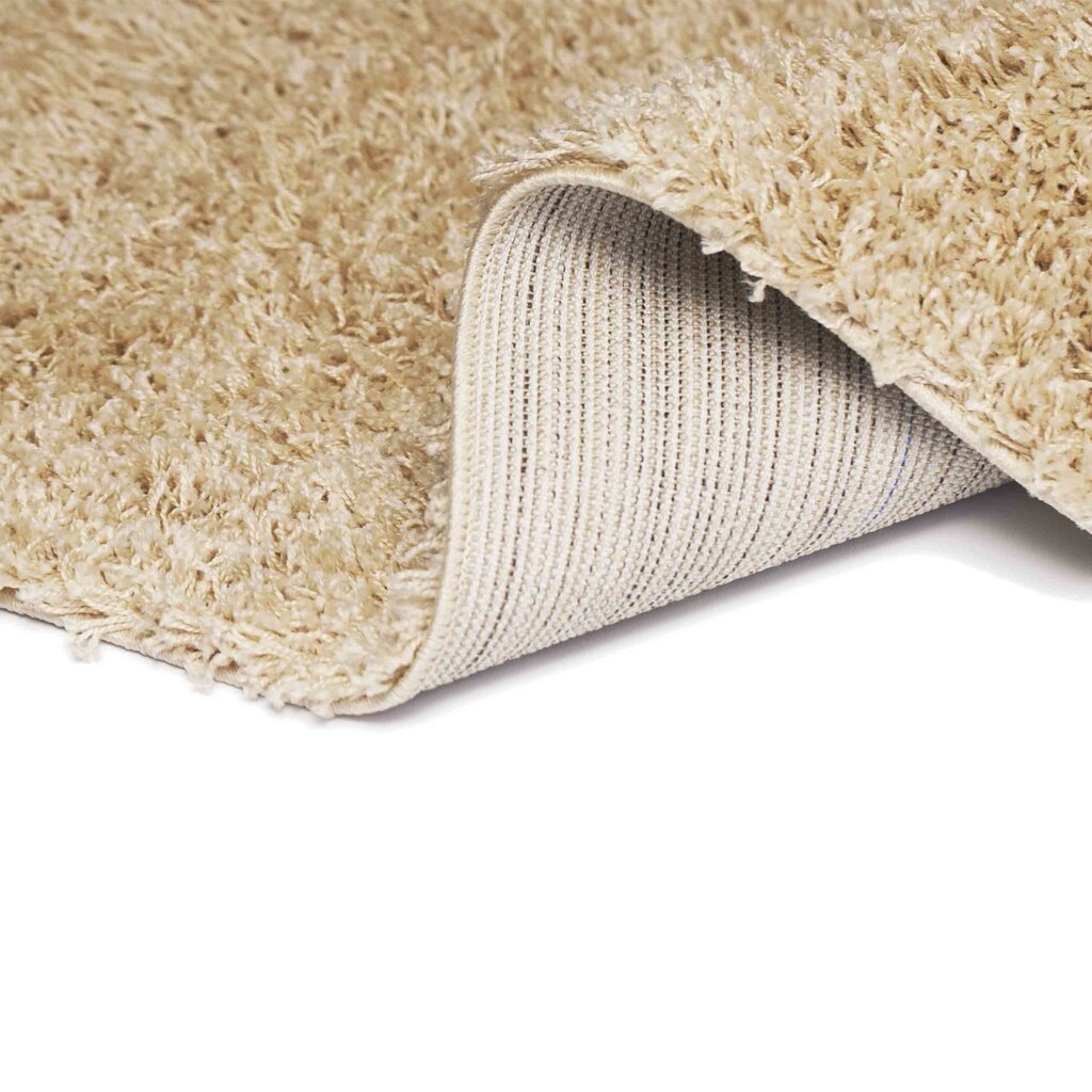 Kilimas Shaggy Light Sand, 60x100 cm kaina ir informacija | Kilimai | pigu.lt