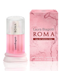 Tualetinis vanduo Laura Biagiotti Roma Eau De Toilette Rosa EDT moterims 50 ml kaina ir informacija | Kvepalai moterims | pigu.lt