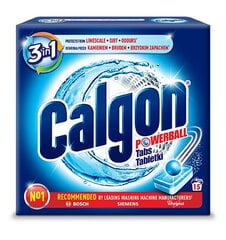 CALGON tabletės 2in1 vandens nukalkintojas Powerball Tabs, 15 vnt kaina ir informacija | Skalbimo priemonės | pigu.lt