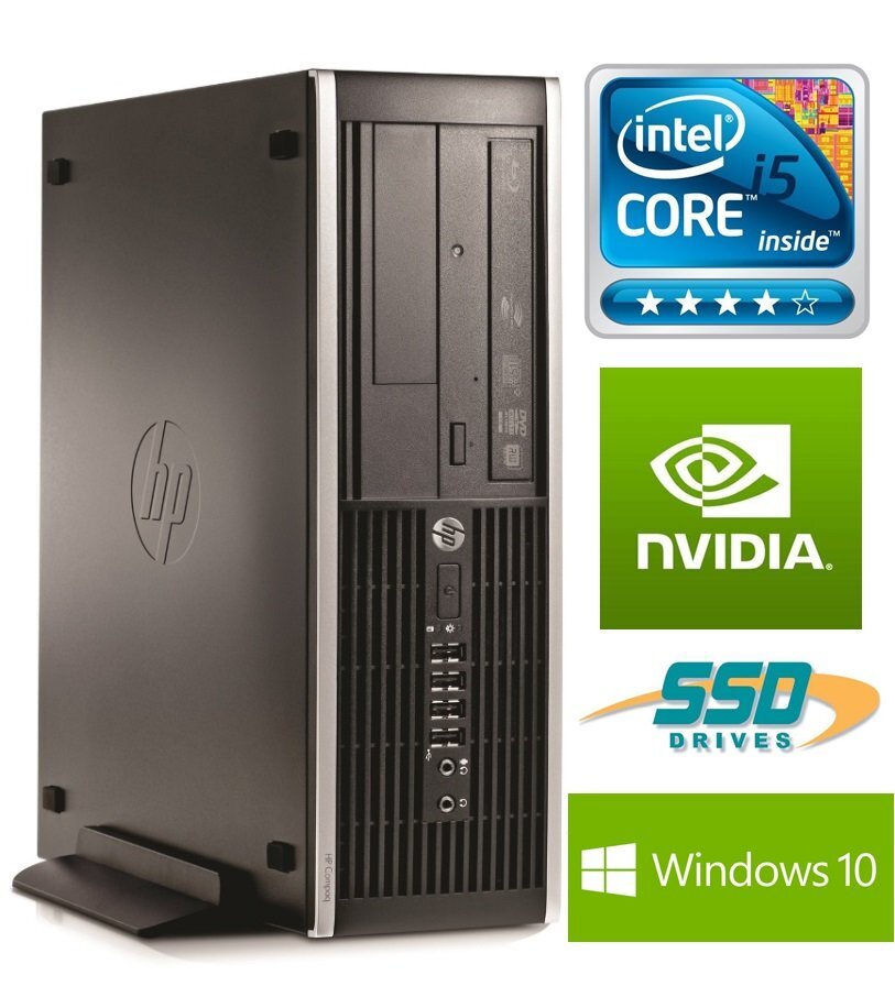 HP Eite 8300 SFF i5-3470 8GB 240SSD DVDRW GT1030 2GB WIN10Pro цена и информация | Stacionarūs kompiuteriai | pigu.lt