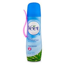 Спрей депиляционный крем Veet Spray на волосы, 150 мл цена и информация | Средства для депиляции | pigu.lt