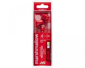 Вставные наушники JVC HA-FX38MRE, красные. цена и информация | Теплая повязка на уши, черная | pigu.lt