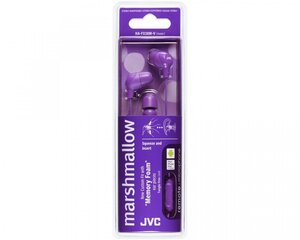 JVC HA-FX38M-P-E Marshmallow наушники с пультом и микрофоном фиолетовый цена и информация | Теплая повязка на уши, черная | pigu.lt