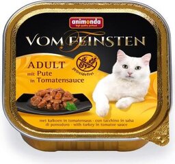 Консервы для взрослых кошек Анимация vom Feinsten, с курицей в морковном соусе, 100 г цена и информация | Консервы для кошек | pigu.lt