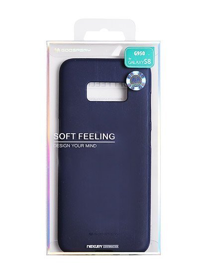 Mercury Soft Feeling Matte 0.3 mm Silicone Case for Samsung J530 Galaxy J5 (2017) Midnight Blue (EU Blister) kaina ir informacija | Telefono dėklai | pigu.lt