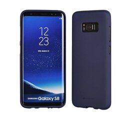 Mercury Soft feeling TPU Супер тонкий чехол-крышка с матовой поверхностью для Samsung J530F Galaxy J5 (2017) Темно синий цена и информация | Чехлы для телефонов | pigu.lt