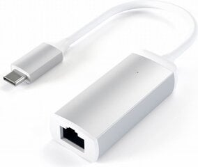 Адаптер USB-C -- Gigabit Ethernet Satechi, ST-TCENS цена и информация | Кабели для телефонов | pigu.lt