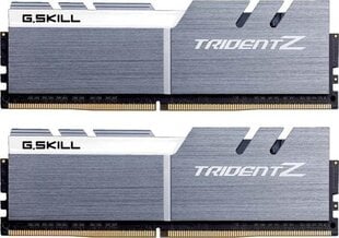 G.Skill TridentZ DDR4. 2x16GB, 4000MHz, CL19 (F4-4000C19D-32GTZSW) kaina ir informacija | Operatyvioji atmintis (RAM) | pigu.lt
