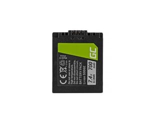 Green Cell®for Panasonic DMC FZ35, FZ7, FZ8, FZ18, FZ30, FZ50 7.4V 700mAh цена и информация | Аккумуляторы для фотоаппаратов | pigu.lt