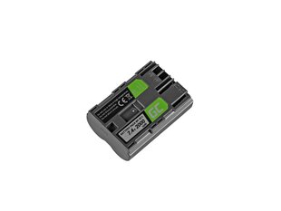 Green Cell®for Canon EOS 5D, 10D, 20D, 30D, 50D, D30, 300D, PowerShot G1, G2, G3, G5, Pro 1 7.4V 1600mAh цена и информация | Аккумуляторы для фотоаппаратов | pigu.lt