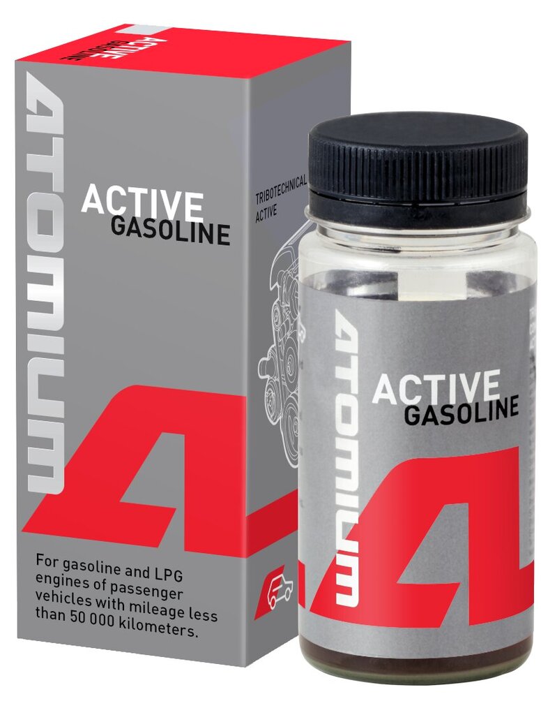 Alyvos priedas ATOMIUM Active Gasoline 90ml ( iki 50000 ridos ) цена и информация | Alyvos priedai | pigu.lt