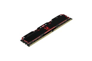 GoodRam DDR4 IRDM X 8GB, 3000MHz, CL16 (IR-X3000D464L16S/8G) цена и информация | Оперативная память (RAM) | pigu.lt