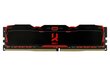 GoodRam DDR4 IRDM X 2x8GB, 3000MHz, CL16 (IR-X3000D464L16S/16GDC) цена и информация | Operatyvioji atmintis (RAM) | pigu.lt