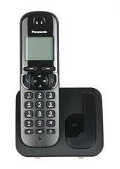 Panasonic KX-TGC210, juodas kaina ir informacija | Panasonic Mobilieji telefonai, Foto ir Video | pigu.lt