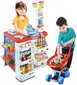 Mega supermarketas su kasa, prekystaliu ir vežimėliu kaina ir informacija | Žaislai mergaitėms | pigu.lt