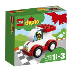 Конструктор 10860 Lego® Duplo Мой первый гоночный автомобиль цена и информация | Конструкторы и кубики | pigu.lt