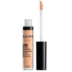 Maskuojamoji priemonė NYX Cosmetics HD Concealer Wand, 3 g kaina ir informacija | NYX Dekoratyvinė kosmetika | pigu.lt