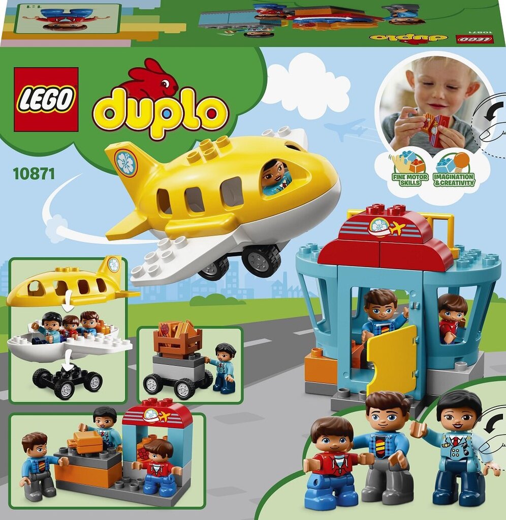 10871 LEGO® DUPLO Oro uostas цена и информация | Konstruktoriai ir kaladėlės | pigu.lt