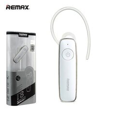 Супер легкий Bluetooth Remax RB-T8 Multipoint HD 4.1 с функцией Multipoint (iOS/Android) Белый цена и информация | Беспроводная гарнитура | pigu.lt