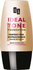 Тональный крем AA Ideal Tone Foundation 30 мл, 103 Light Beige цена и информация | Пудры, базы под макияж | pigu.lt