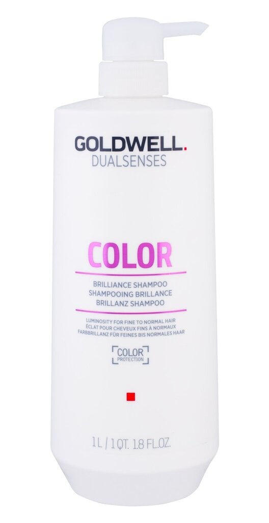 Spalvos išblukimą sulaikantis šampūnas Goldwell Dualsenses Color Brilliance, 1000 ml kaina ir informacija | Šampūnai | pigu.lt