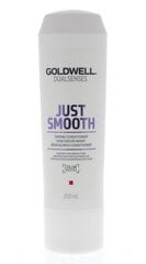 Glotninamasis kondicionierius nepaklusniems ir besišiaušiantiems plaukams Goldwell Dualsenses Just Smooth 200 ml kaina ir informacija | Goldwell Kvepalai, kosmetika | pigu.lt