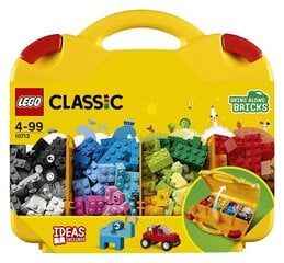 10713 LEGO® Classic Чемоданчик для творчества и конструирования цена и информация | Конструкторы и кирпичи100/230 шт. Пластиковые головоломки Строительные блоки Кирпичи Детская развивающая игрушка Подарок | pigu.lt