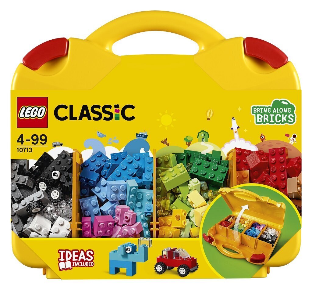 10713 LEGO® Classic Kaladėlių lagaminas kaina ir informacija | Konstruktoriai ir kaladėlės | pigu.lt