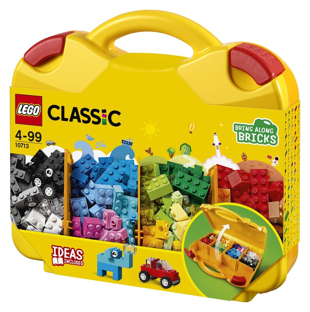 10713 LEGO® Classic Kaladėlių lagaminas kaina ir informacija | Konstruktoriai ir kaladėlės | pigu.lt