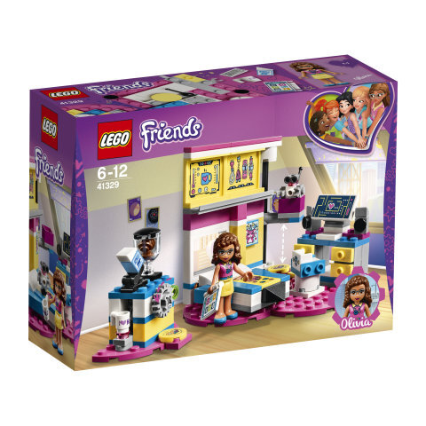 41329 LEGO® FRIENDS Olivia prašmatnus miegamasis kaina ir informacija | Konstruktoriai ir kaladėlės | pigu.lt