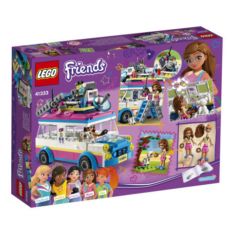 41333 LEGO® Friends Olivia misijos transporto priemonė kaina ir informacija | Konstruktoriai ir kaladėlės | pigu.lt