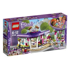 41336 LEGO® Friends Emma Art Cafe kaina ir informacija | Konstruktoriai ir kaladėlės | pigu.lt