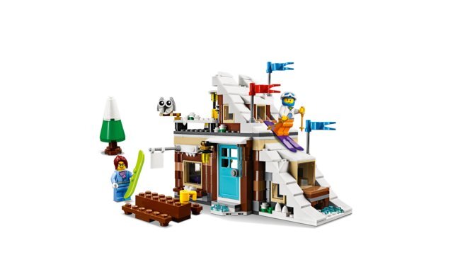 31080 LEGO® Creator Modulinės žiemos atostogos kaina ir informacija | Konstruktoriai ir kaladėlės | pigu.lt