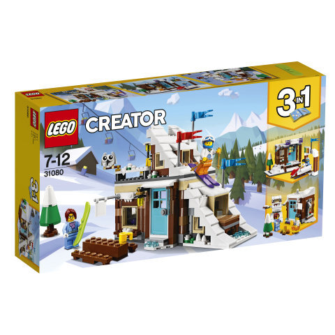 31080 LEGO® Creator Modulinės žiemos atostogos kaina ir informacija | Konstruktoriai ir kaladėlės | pigu.lt