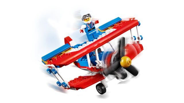 31076 LEGO® Creator Nutrūktgalvių kaskadinių triukų lėktuvas kaina ir informacija | Konstruktoriai ir kaladėlės | pigu.lt