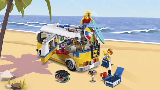 31079 LEGO® Creator Sunshine Banglenčių autobusas kaina ir informacija | Konstruktoriai ir kaladėlės | pigu.lt