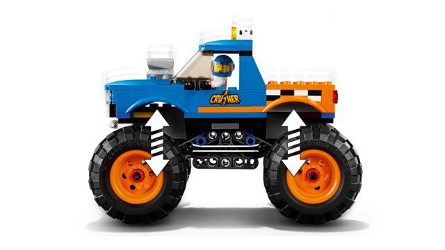 60180 LEGO® City Didžiosios transporto priemonės kaina ir informacija | Konstruktoriai ir kaladėlės | pigu.lt