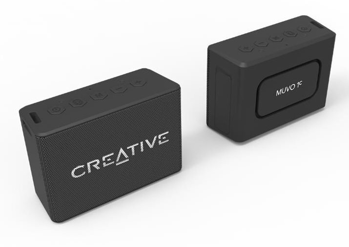 Creative Labs Muvo 1c, juoda kaina ir informacija | Garso kolonėlės | pigu.lt