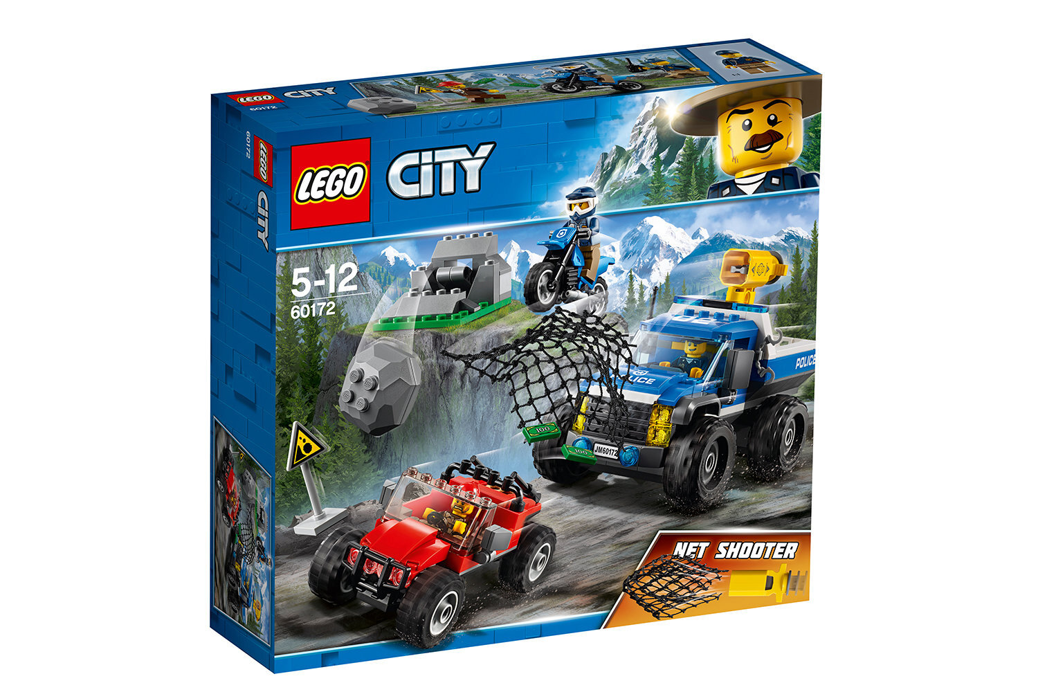 60172 LEGO® City Spąstai ant žvyrkelio kaina ir informacija | Konstruktoriai ir kaladėlės | pigu.lt