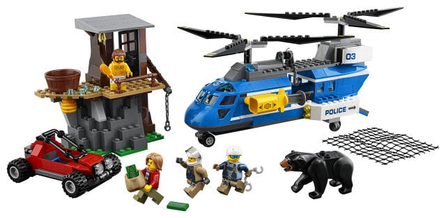 60173 LEGO® City Suėmimas kalnuose kaina ir informacija | Konstruktoriai ir kaladėlės | pigu.lt