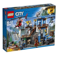 Конструктор 60174 Полиция Lego® CityГорный департамент полиции цена и информация | Конструкторы и кубики | pigu.lt