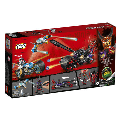 70639 LEGO® NINJAGO Greičio lenktynės su jaguaru kaina ir informacija | Konstruktoriai ir kaladėlės | pigu.lt