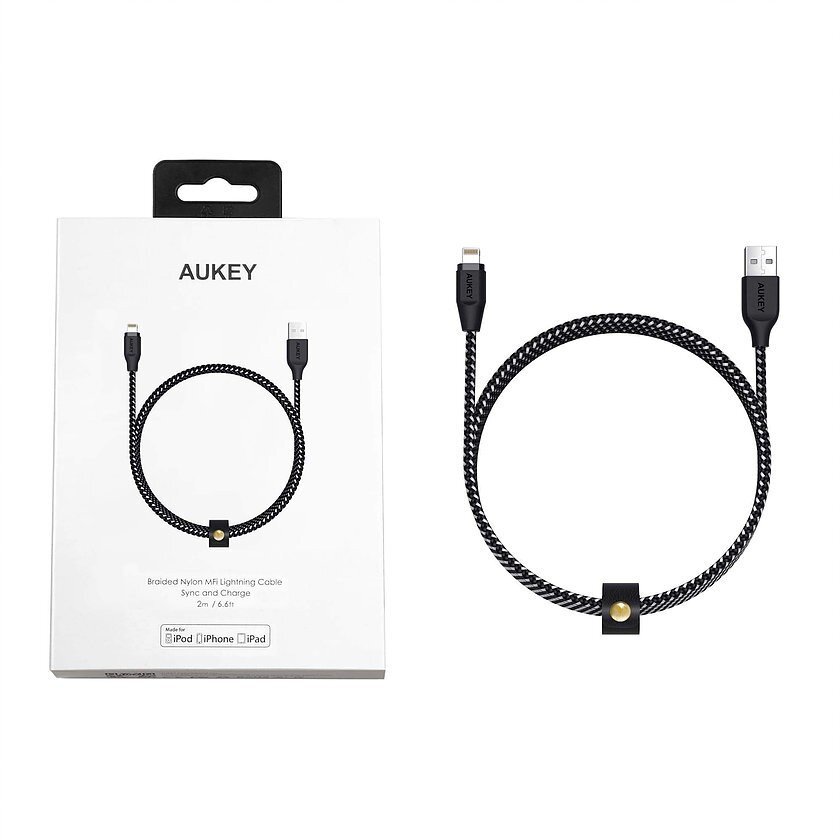 Aukey CB-AL2 kaina ir informacija | Laidai telefonams | pigu.lt