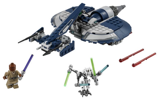 75199 LEGO® Star Wars Generolas Grievous kurstytojas kaina ir informacija | Konstruktoriai ir kaladėlės | pigu.lt