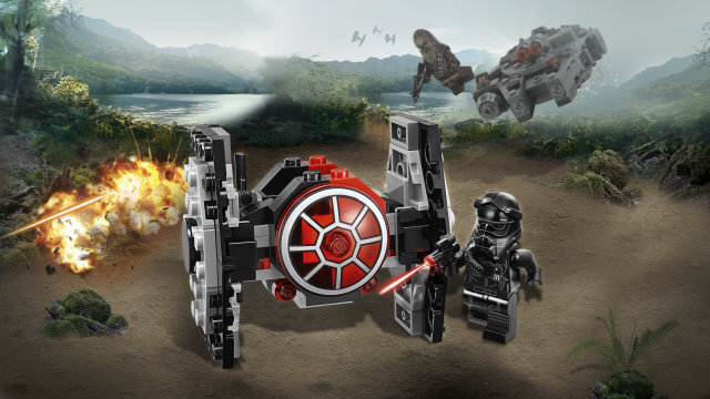 75194 Star Wars™ pirmojo ordino TIE Fighter™ Mažas naikintuvas цена и информация | Konstruktoriai ir kaladėlės | pigu.lt